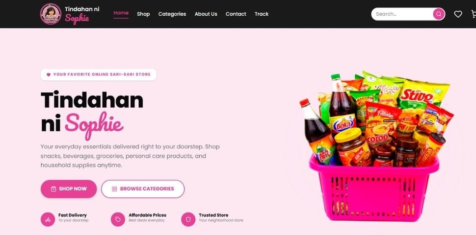 Tindahan Ni Sophie sari-sari online store